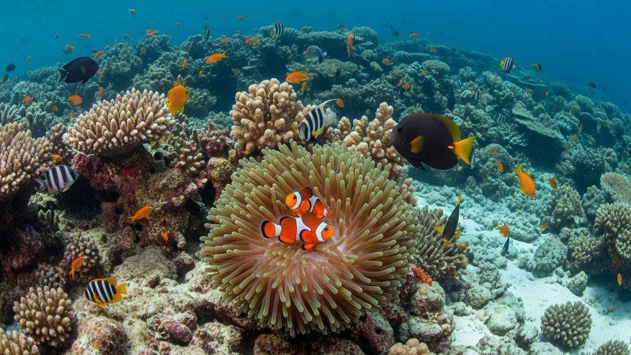Calming Waves with Gentle Underwater Sounds for Deep Relaxation