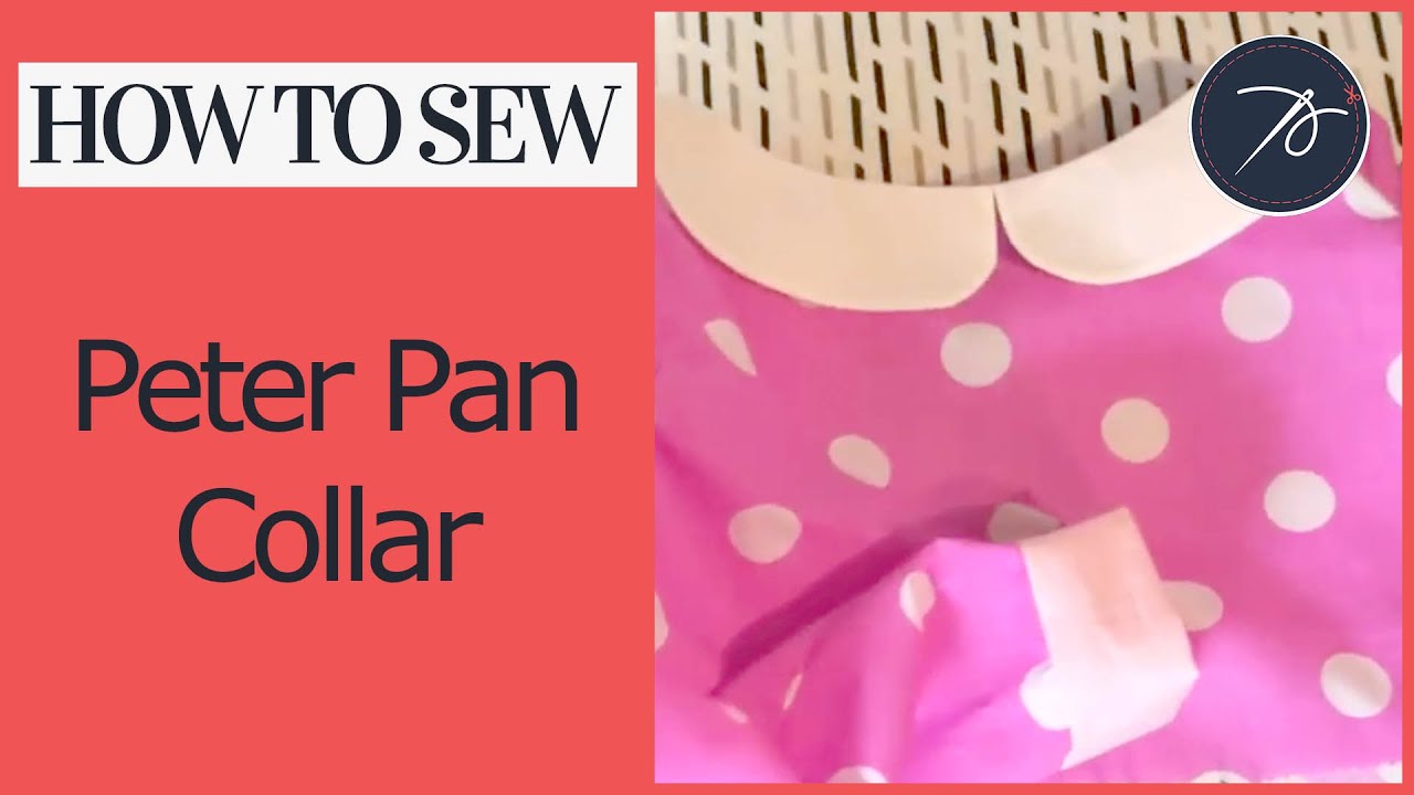 Attaching a Peter Pan Collar (Flat collar)