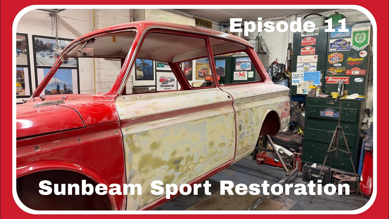 Эпизод 11 - Реставрация классического автомобиля Sunbeam Sport