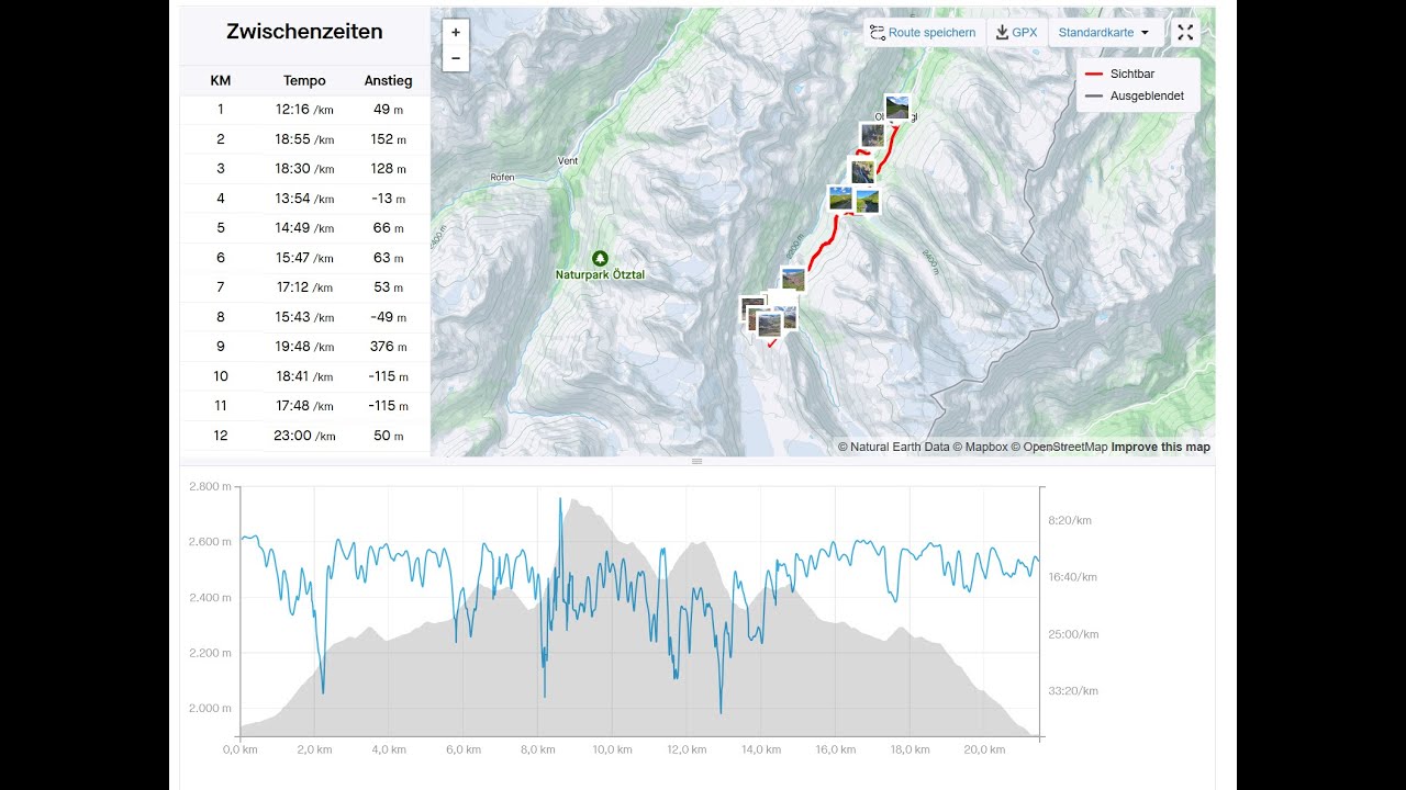 Hike & Climb via ferrata Schwärzenkamm (Obergurgl/Austria) (incl. visit of Piccard bridge)