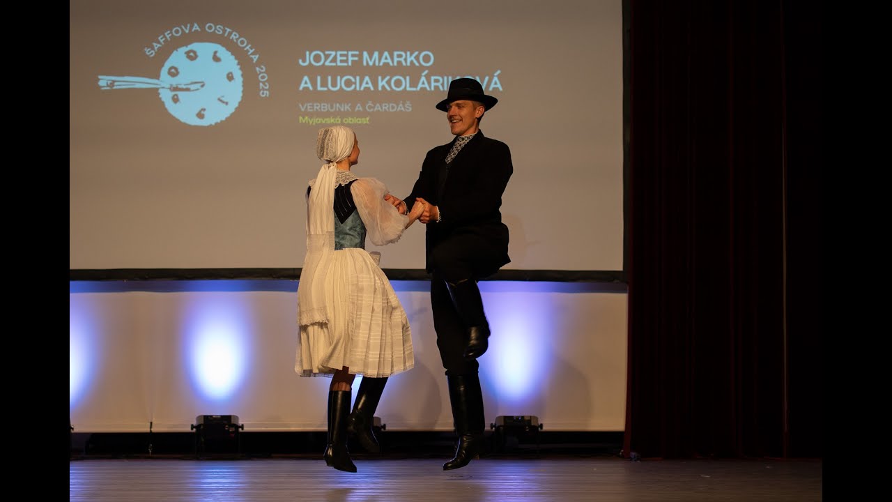 Verbunk a čardáš, Myjavská oblasť, Jozef Marko a Lucia Koláriková, Šaffova ostroha 2025