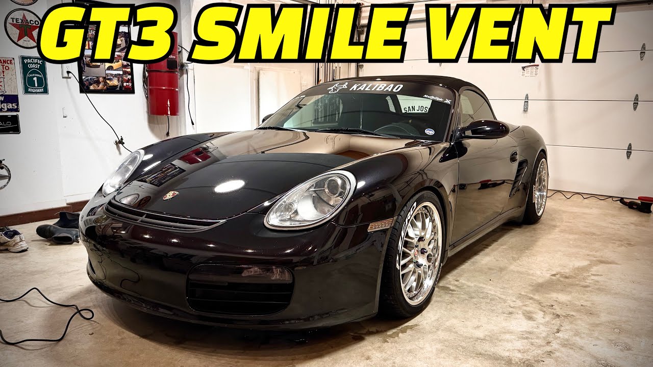 987 Boxster Gets A GT3 Smile Vent!