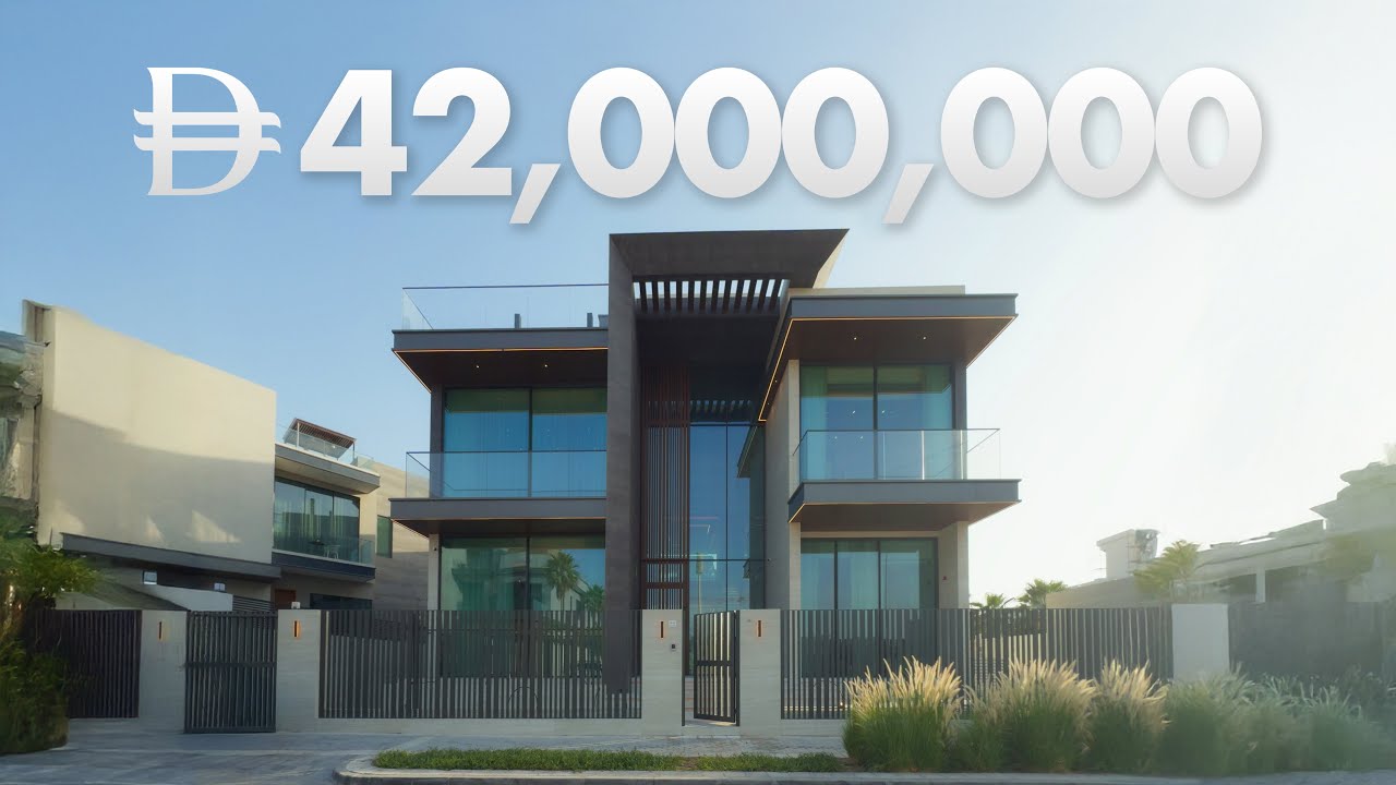 TOURING AN 11 MILLION DOLLAR VILLA IN PEARL JUMEIRAH ISLAND | DUBAI'S HIDDEN GEM | Top Listings