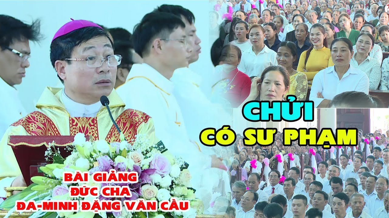 CHỬI CÓ SƯ PHẠM l BÀI GIẢNG CỰC HAY CỦA ĐỨC CHA ĐA-MINH ĐẶNG VĂN CẦU TẠI GIÁO HỌ QUẢNG CHÂU