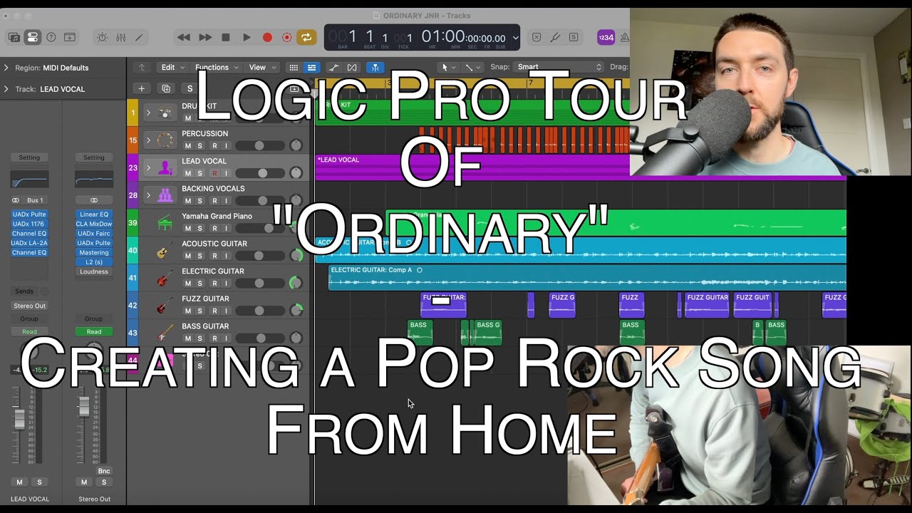 Recording a Pop Rock Song From Home - 