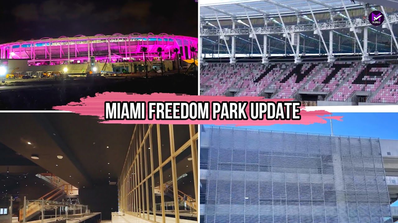 ВАУ, ПОТРЯСАЮЩЕ! Новый сезон, новый бренд! Обновление стадиона NU (Miami Freedom Park)! Освещение...
