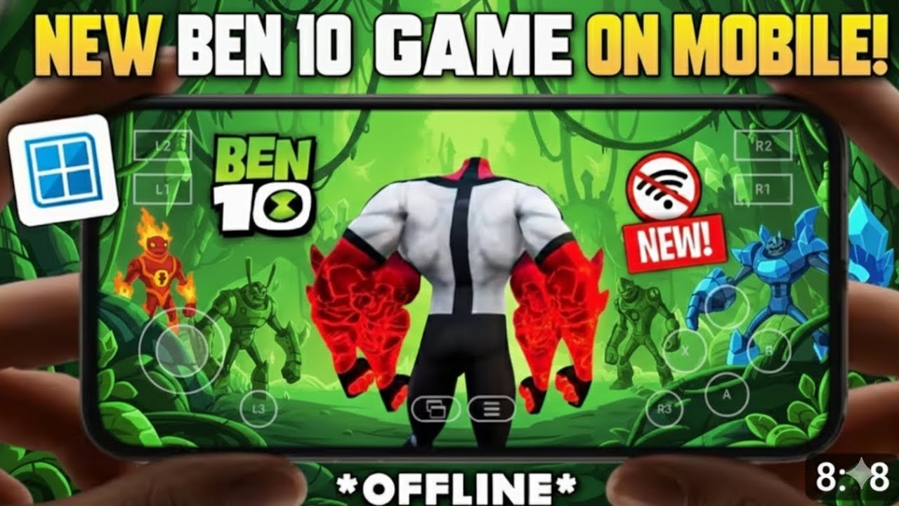 New Ben 10 Game For Android ⚡