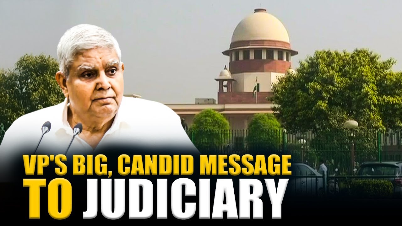 “Is delay explainable?,” VP Jagdeep Dhankhar questions delay in FIR over Justice Yashwant Varma Row