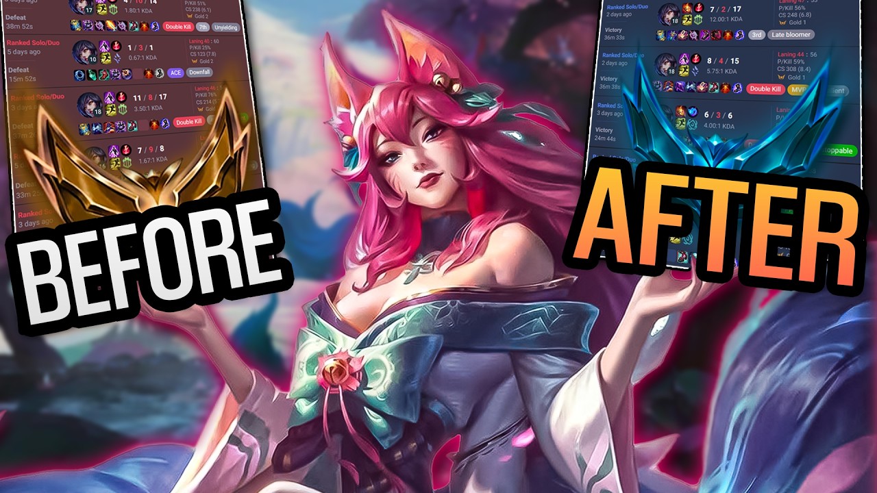 Teaching this Ahri player how to climb
