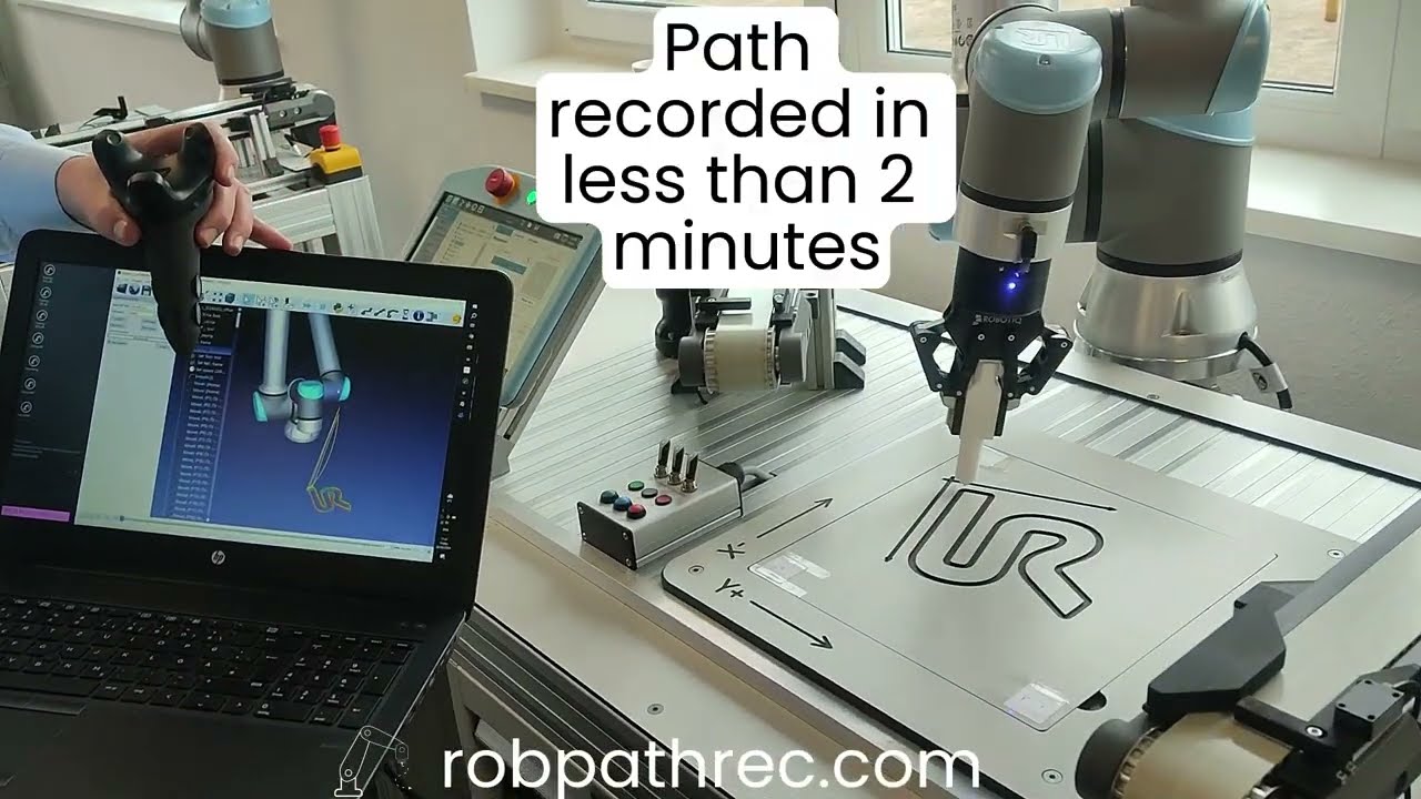 Universal Robots UR10e demo - easiest robot & cobot programming by RobPathRec