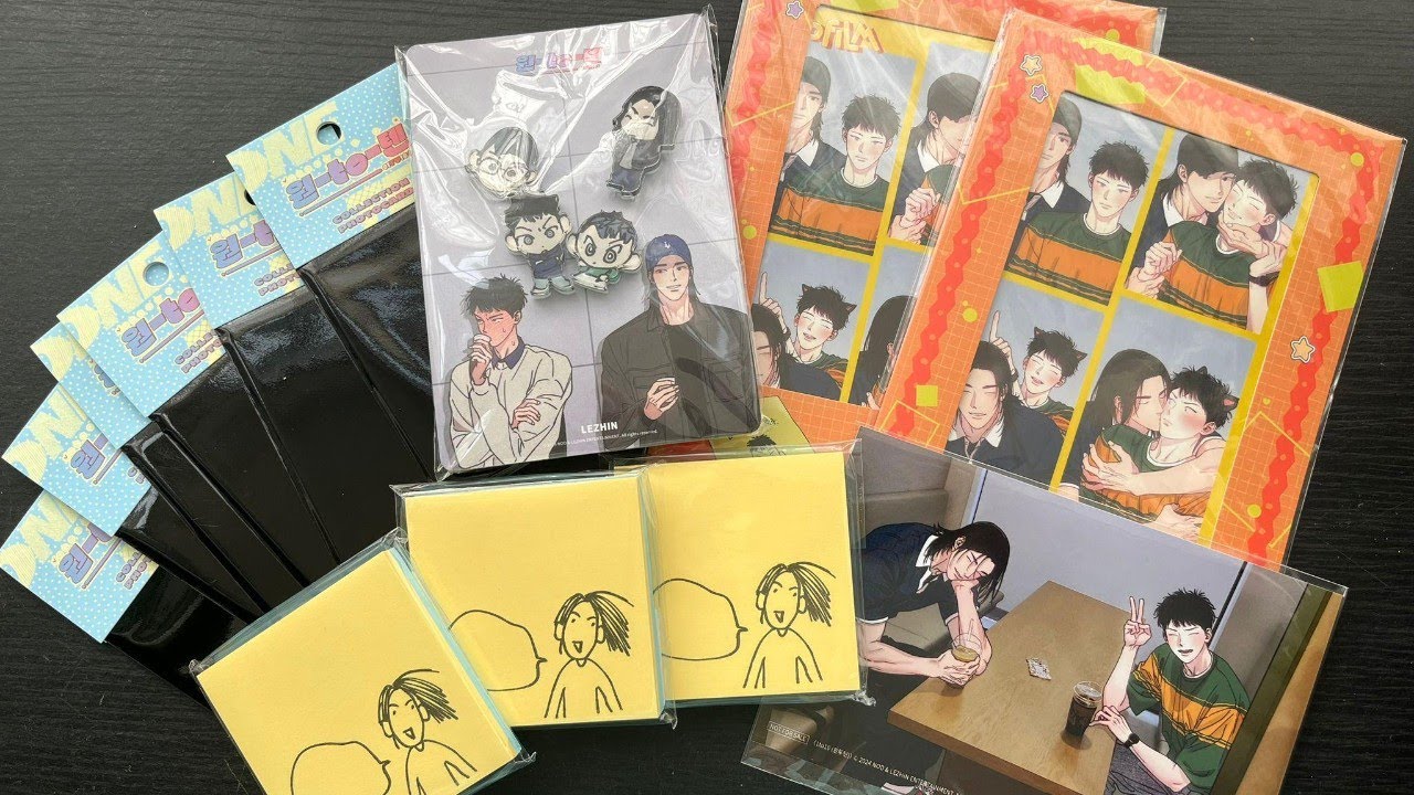 BL Unboxing - 1 to 10/원투텐 Goods
