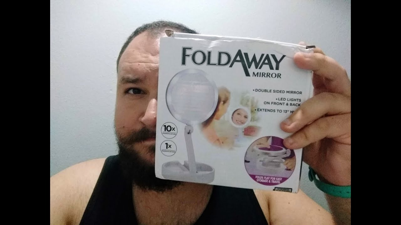 Espelho com Luz - Fold Away [ REVIEW ]