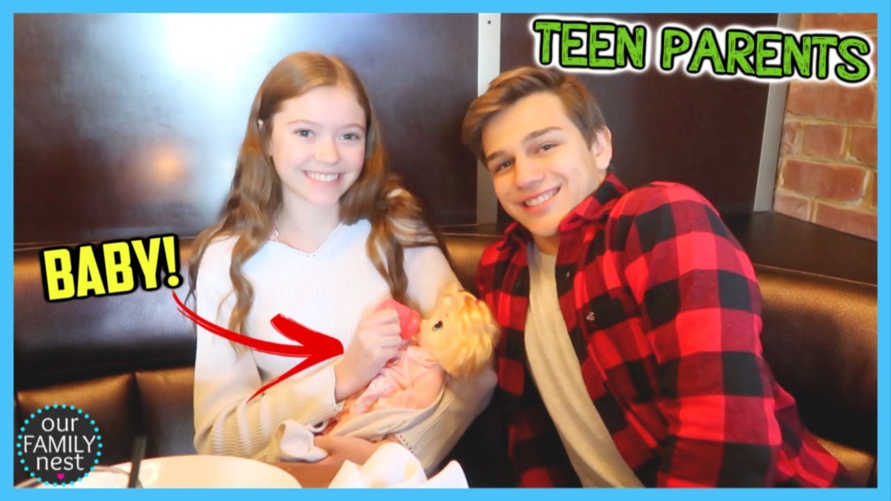 TEEN PARENTS FOR A DAY! TAKING CARE OF A BABY!