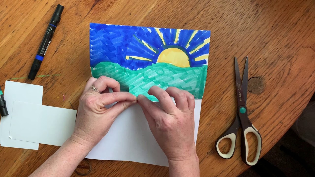3D Landscape At Home Art Class