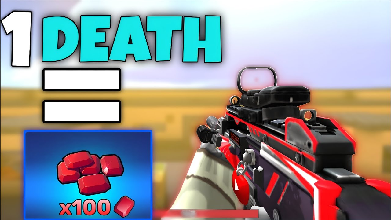 TDM GAMEPLAY GIVEAWAY | KUBOOM 3D | GOLD LOBBY | PER DEATH 100 RUBIES | TEAM DEATH MATCH GAMEPLAY 