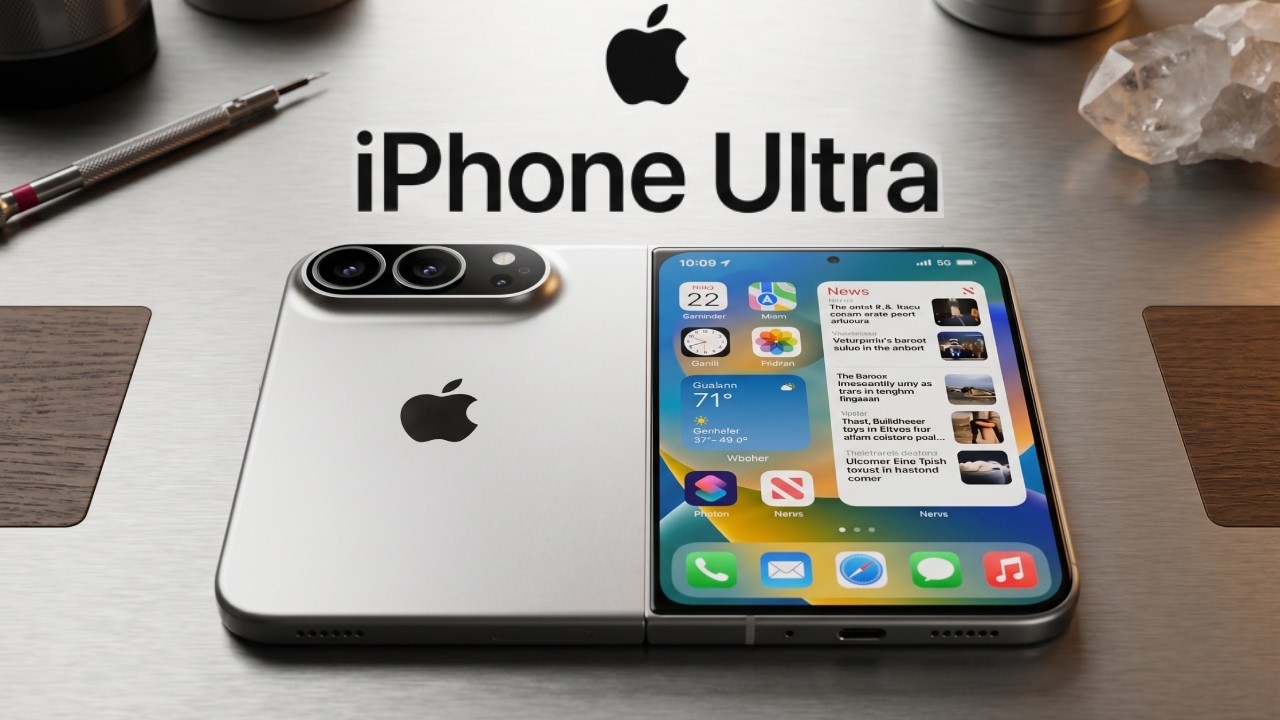 PRZECIEKI o iPhone Ultra stały się SZALONE &ndash; 13 NOWYCH funkcji składanego modelu!