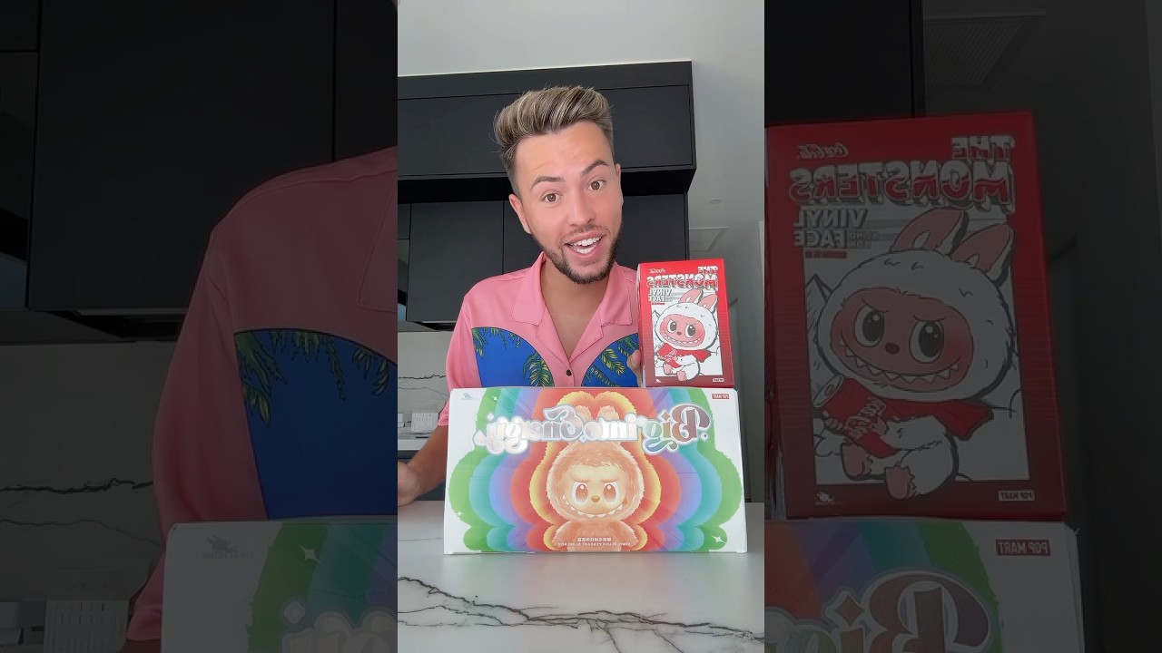 Unboxing de Labubu rare 😱😍
