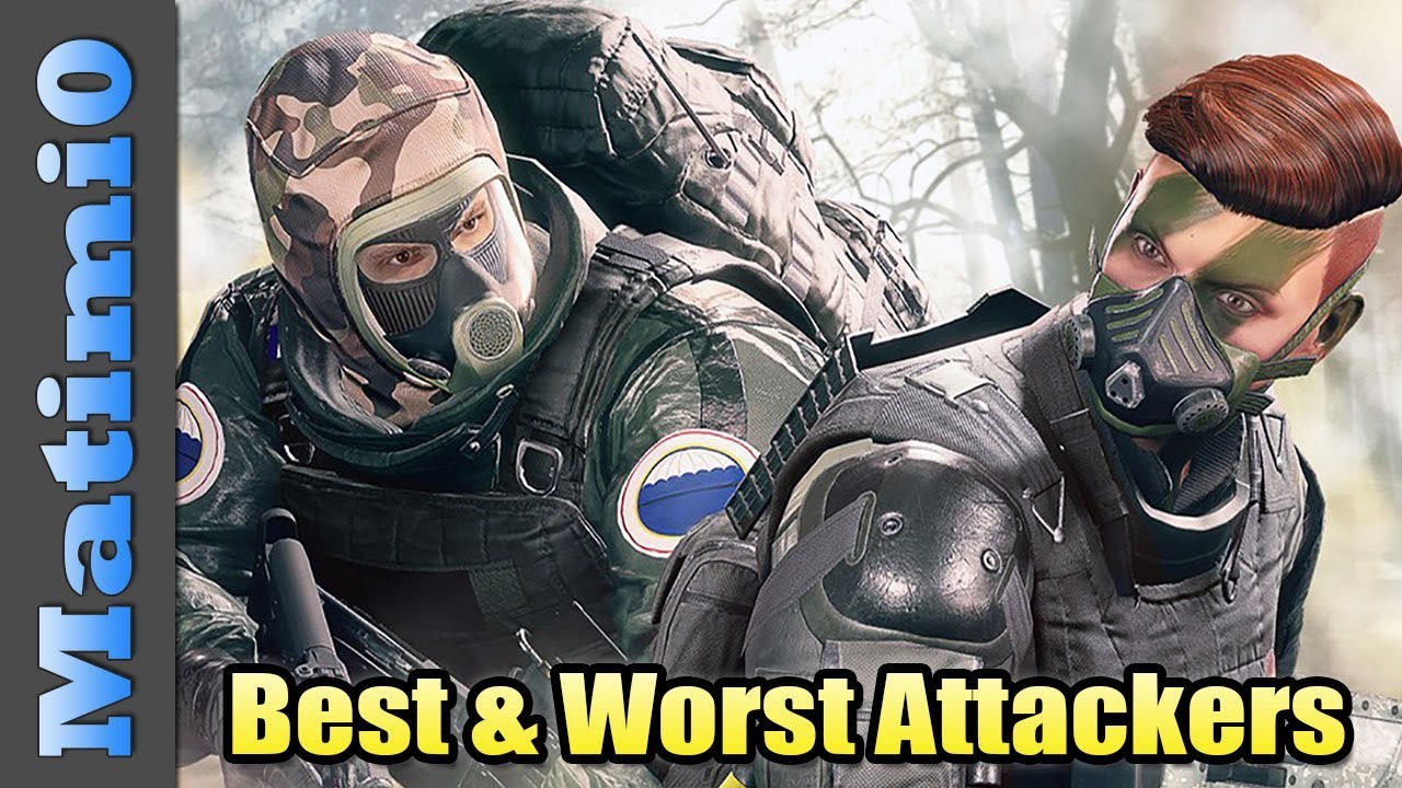 Лучшие и худшие атакующие оперативники — Rainbow Six Siege — 3-й год