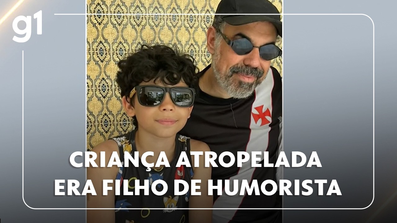 Crian&ccedil;a atropelada com a m&atilde;e na Tijuca era filho de humorista: '10 anos de felicidade plena'