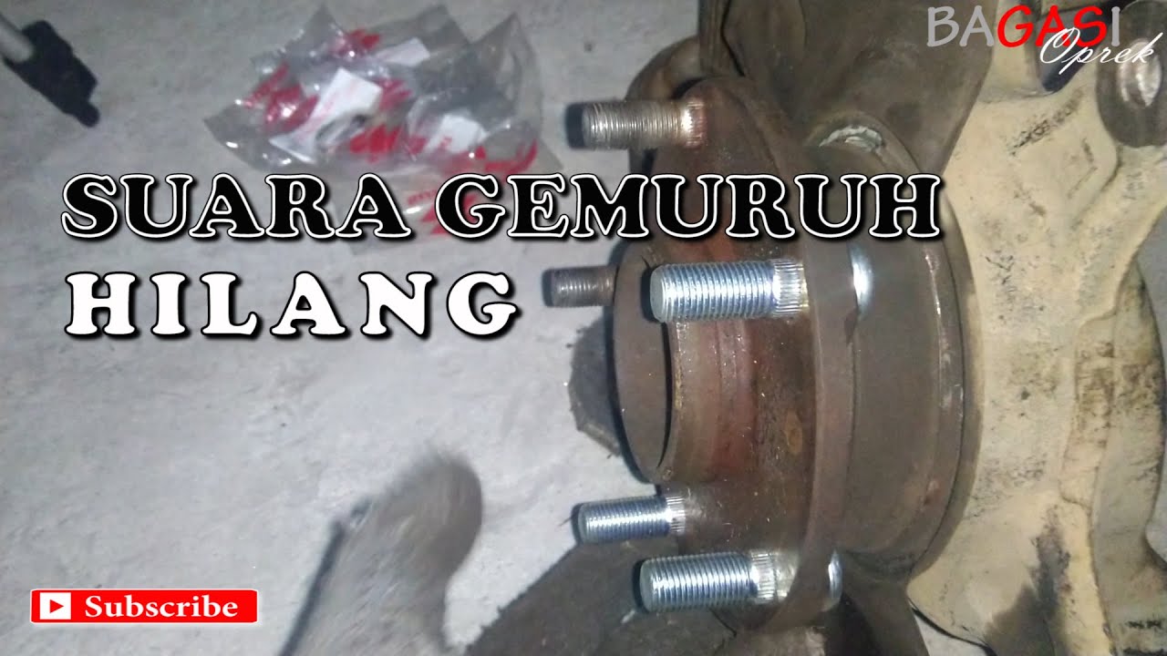 CARA MENGGANTI KLAKER / BEARING RODA DEPAN SUZUKI SX4