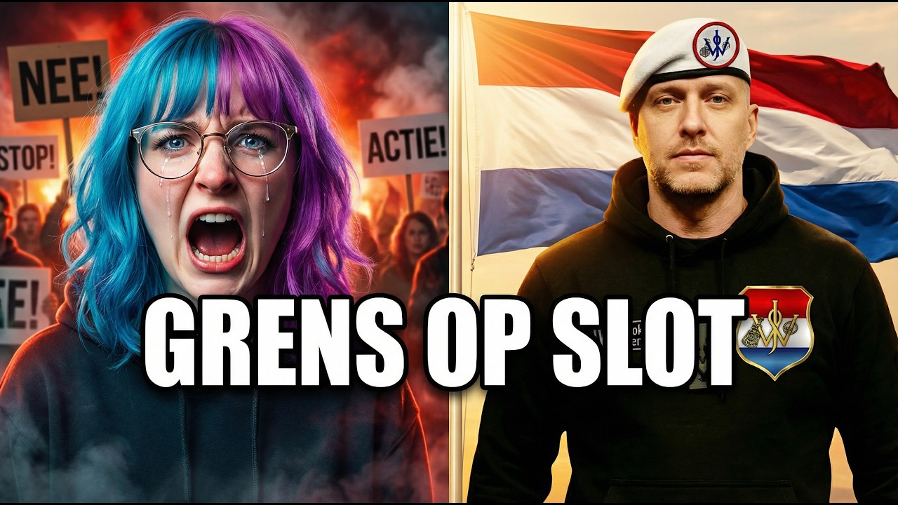 WOKE GEKTE vs NUCHTER VERSTAND 🇳🇱 | JW Broken Veteran - Grens op Slot (Official Video)