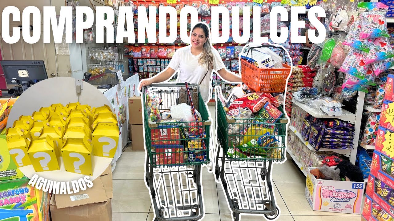 COMPRANDO DULCES Y HACIENDO AGUINALDOS PARA LA FIESTA DE LIAM🍭🍬🍫| Yary Balher