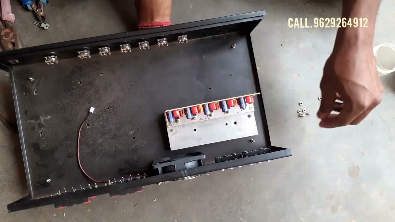 5.1 Low price Amplifier Making Full Video..For..2050.ic 5 Channel..IRF.150 Using Sub..🔊