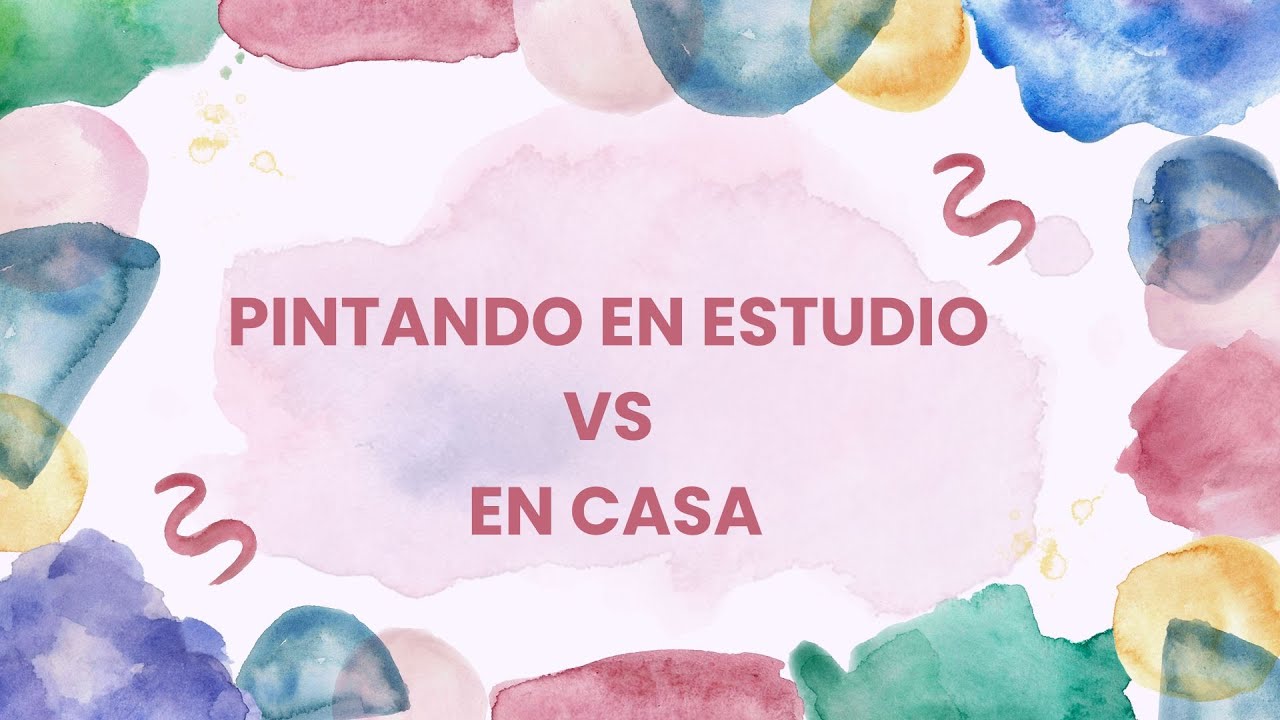 PINTANDO EN ESTUDIO VS EN CASA || Grupo C | TV 2