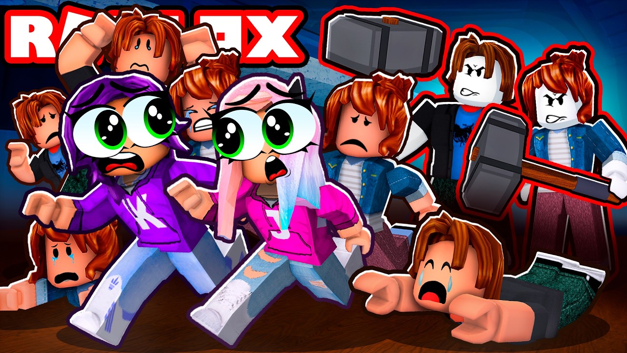 10 игроков: бегите с объекта! | Roblox