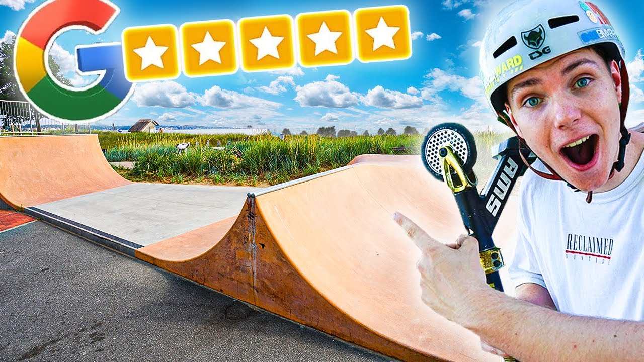 Google's BEST Bewertester Skatepark!