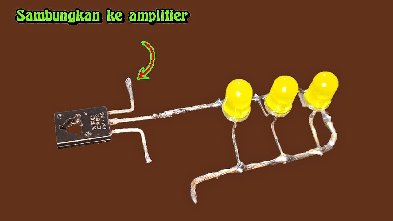 BIKIN SENDIRI LAMPU UNIK BUAT AMPLIFIER MAKIN CANTIK