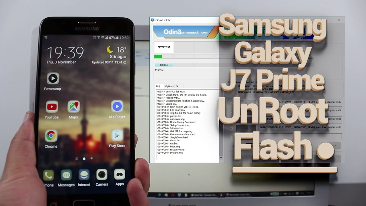 How To Flash / Un Root / Restore Samsung Galaxy J7 Prime To Official ROM | After Device Bricked