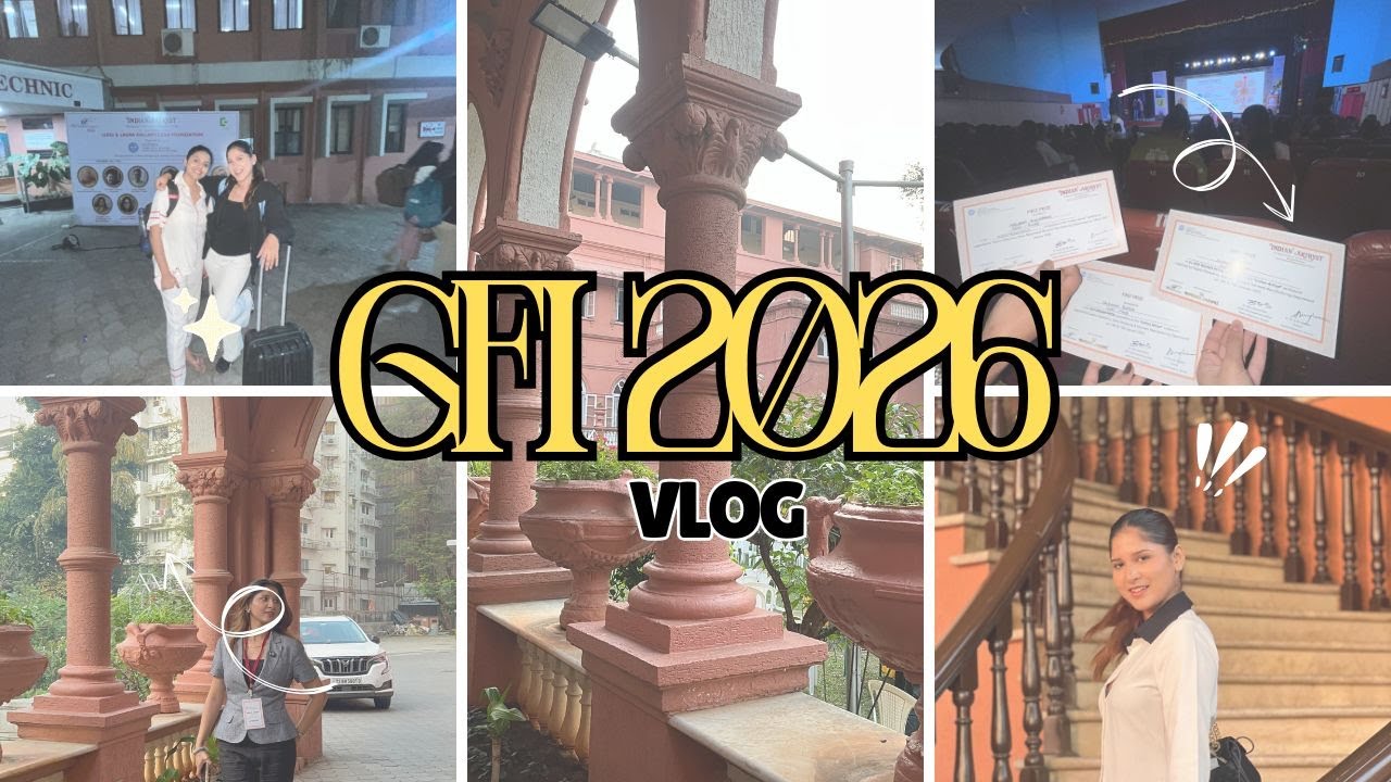 Pune to Mumbai | Vlog | GFI 2026 .