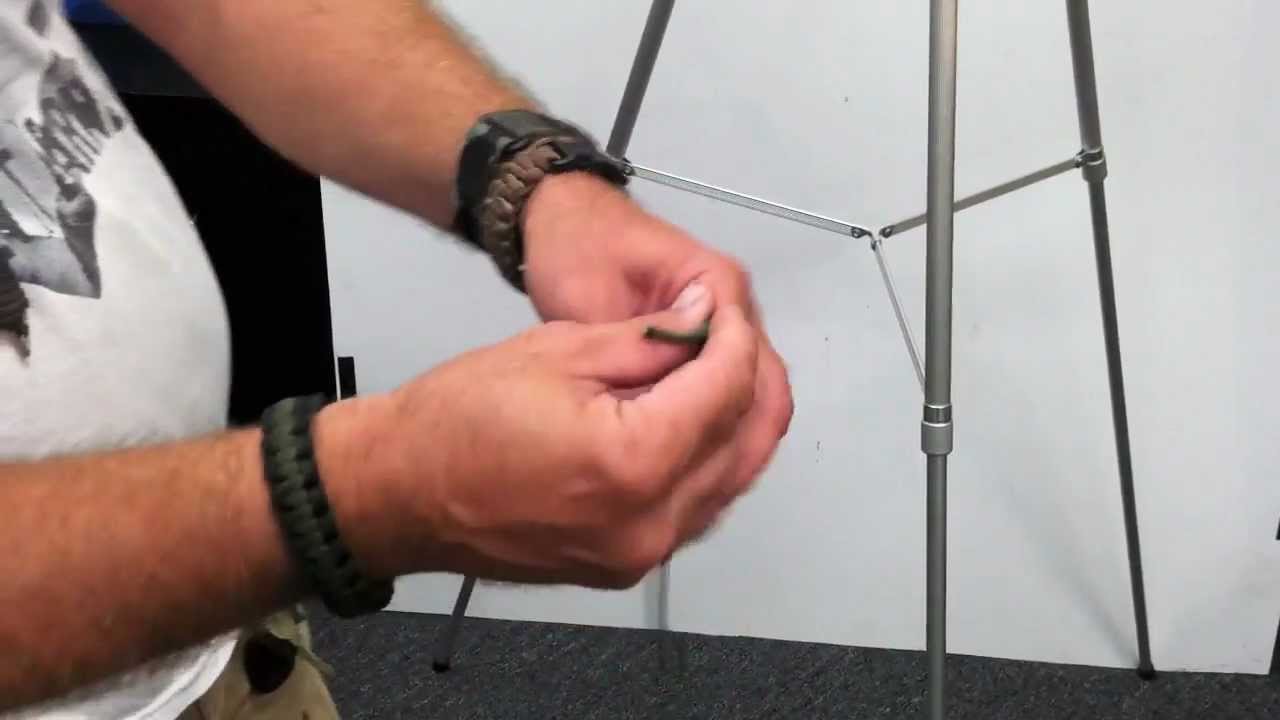 How to make a figure eight knot
