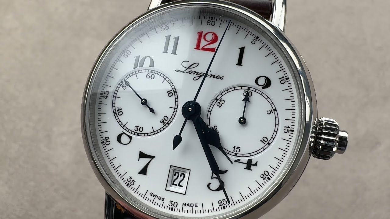 Longines Heritage 180th Anniversary Collection Mono Pusher Chronograph (L2.775.4.23.3) Watch Review