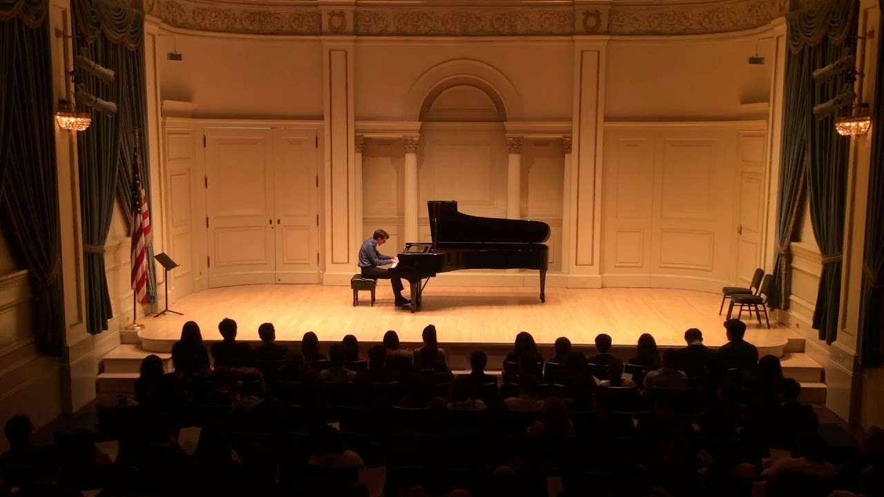 Ravel - Alborada del Gracioso. Laurence Cummings at Carnegie Hall / Weill Hall (12/28/18)