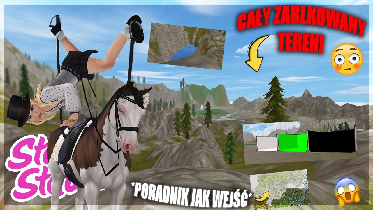 JAK DOSTAĆ SIĘ DO CAŁEGO ZABLKOWANEGO OBSZARU W STAR STABLE ONLINE dziura v4