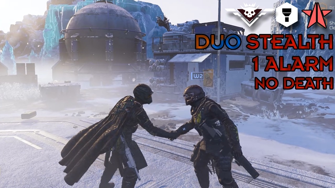 Helldivers 2 - Duo Stealth Sabotage Air Base (Super Helldive/No Death)