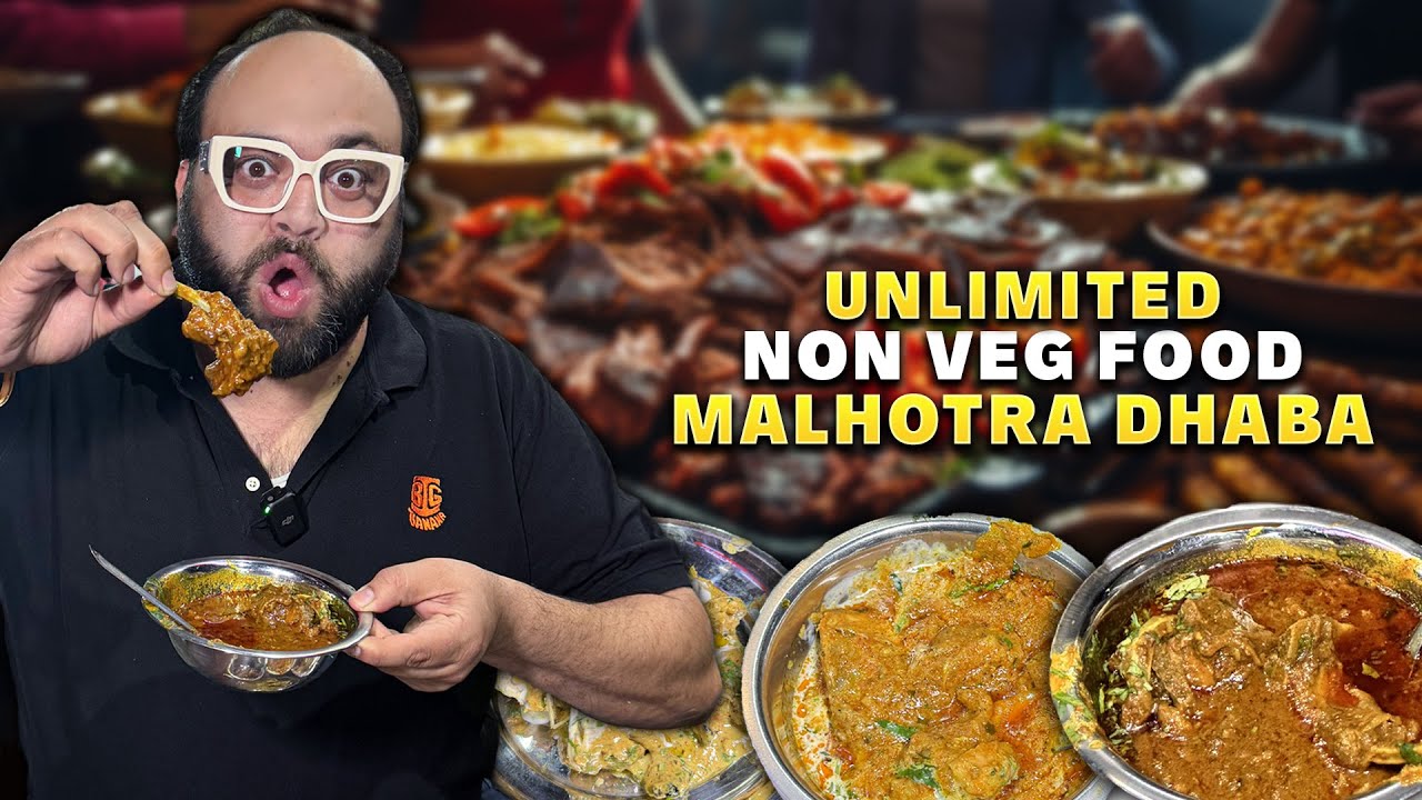 Street Food PANIPAT | Malhotra Dhaba & Chicken Corner, Mutton Curry, Butter Chicken, Lemon Chicken