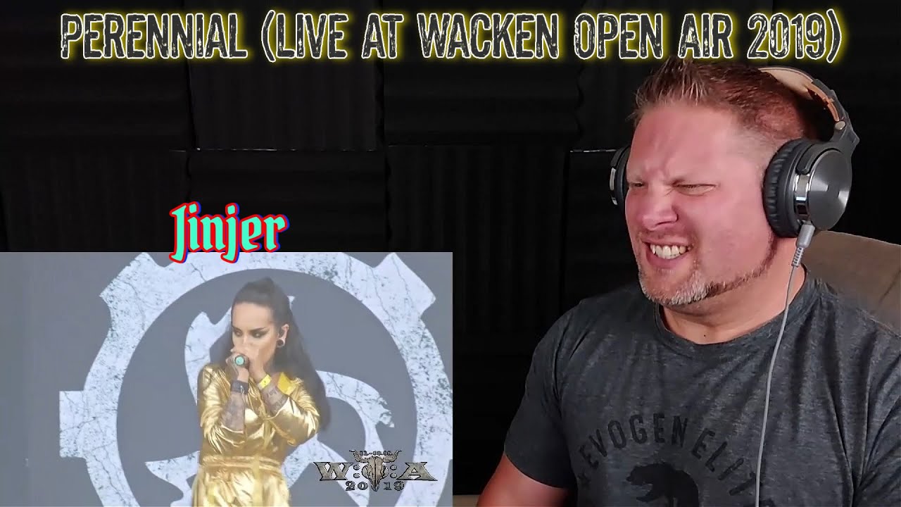JINJER - Perennial (Live at Wacken Open Air 2019) REACTION