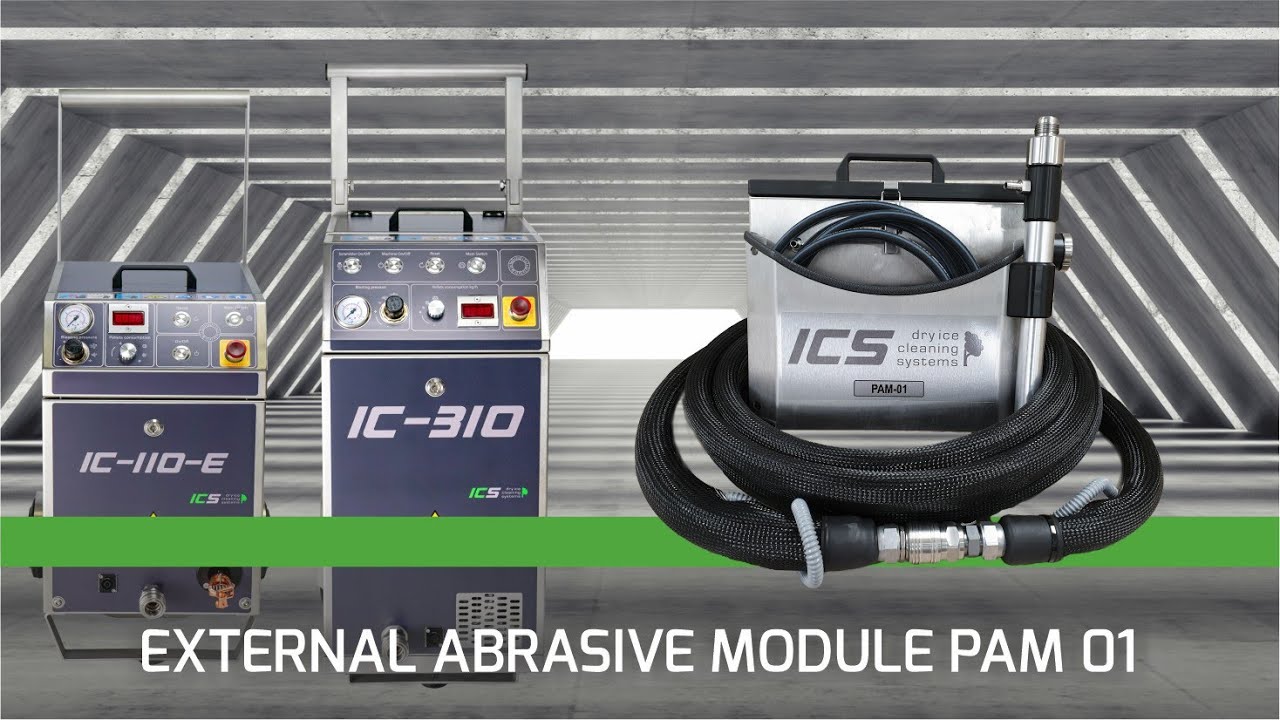 PAM 01 │ External Module for abrasive cleaning with  IC 110E, IC 310/310 S.