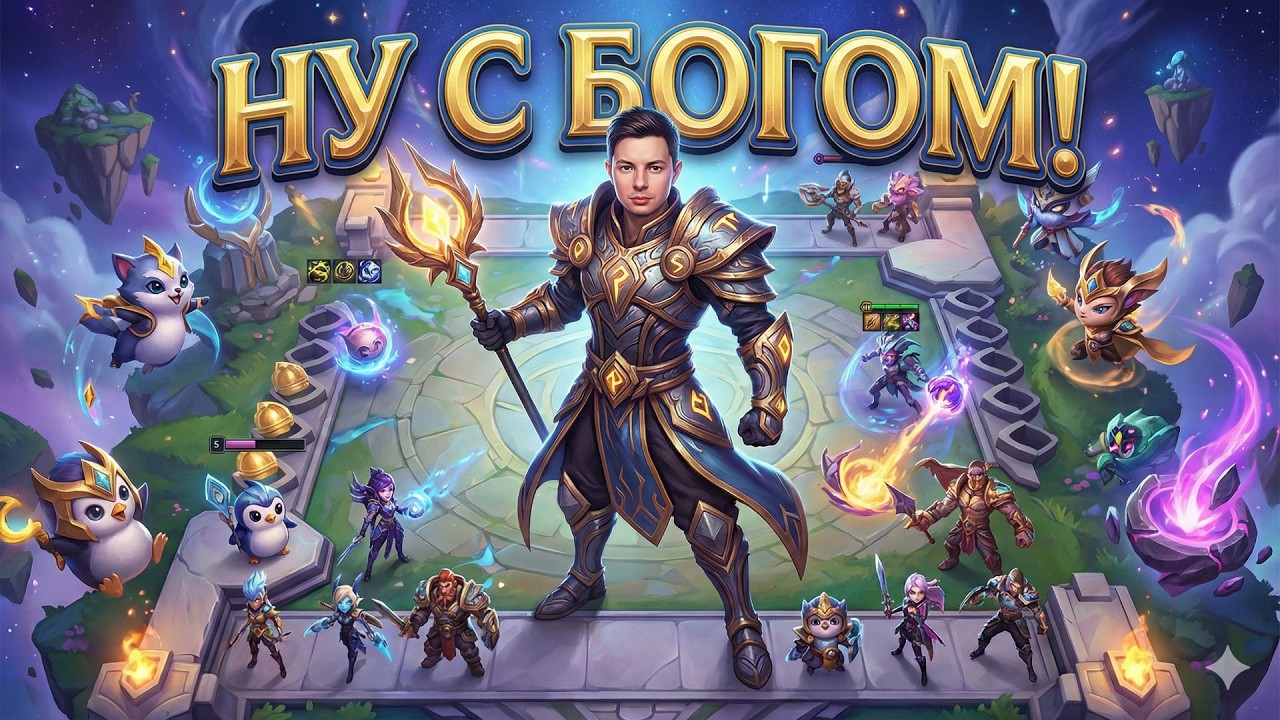 Teamfight Tactics - TFT - Веселимся и Общаемся.