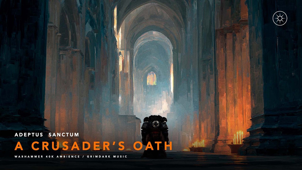 A Crusader's Oath | Warhammer 40k Ambience | 1 Hour of Grimdark Music