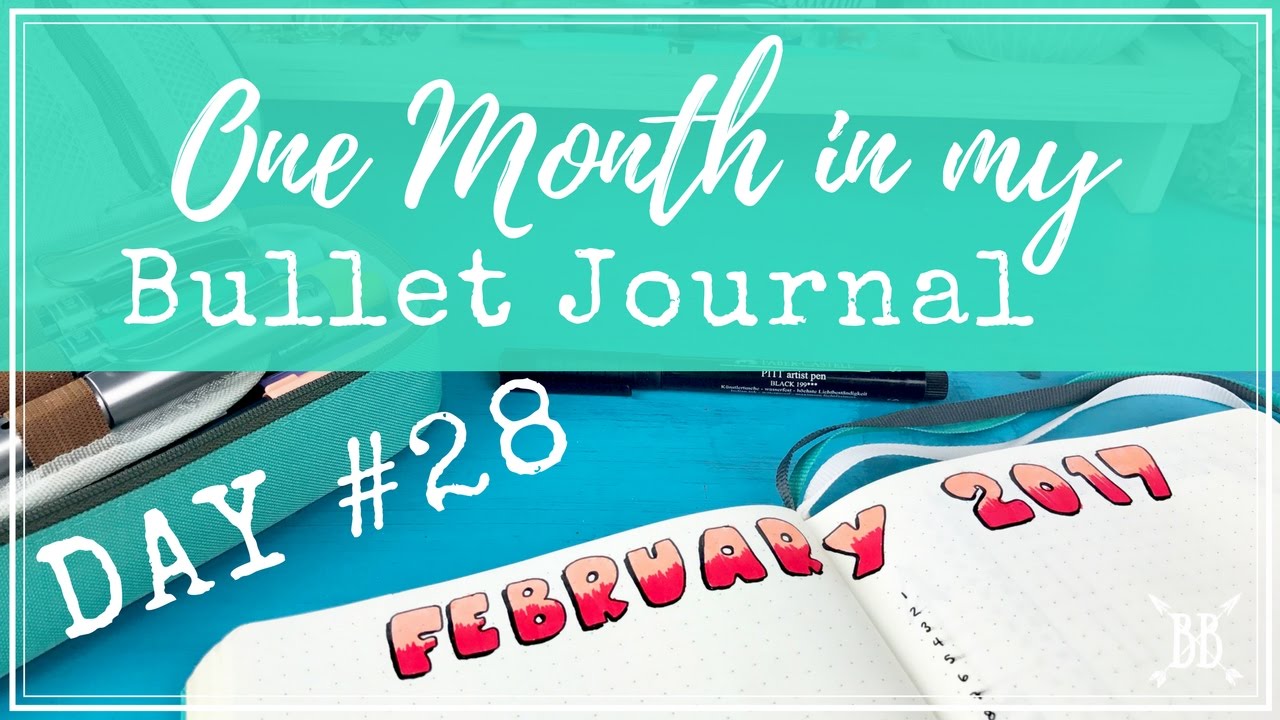 One Month in my Bullet Journal - Day 28