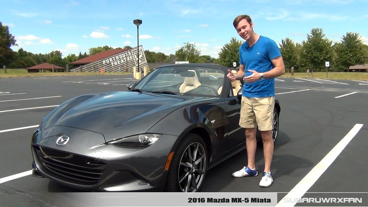 Review: 2016 Mazda MX-5 Miata (Manual) Grand Touring