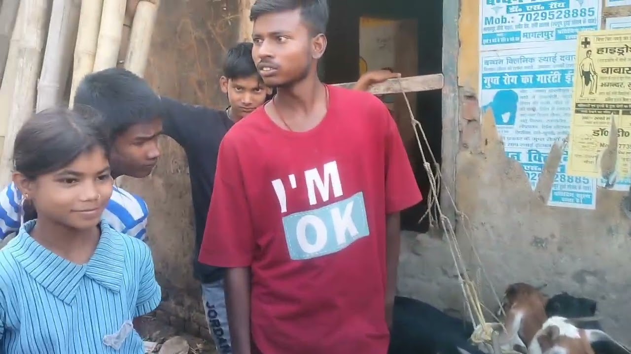बकरी चोरी करते हुए पकड़ा गया#viral #vlog #minivlog #funny #love 