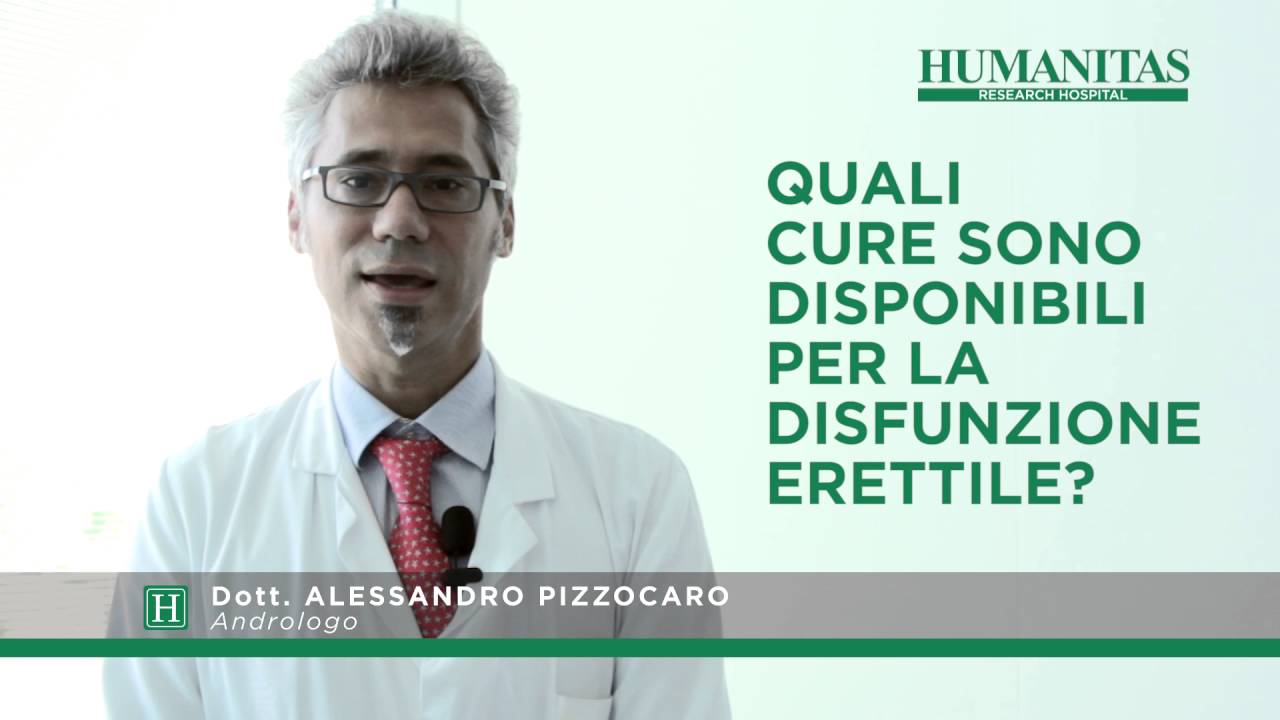 Disfunzione erettile: cure