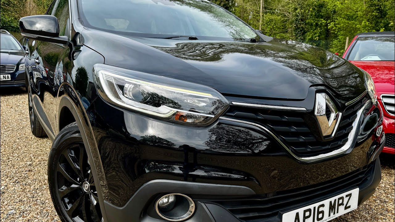 2016 Renault Kadjar 1.5 dCi Dynamique Nav Euro 6 in Black