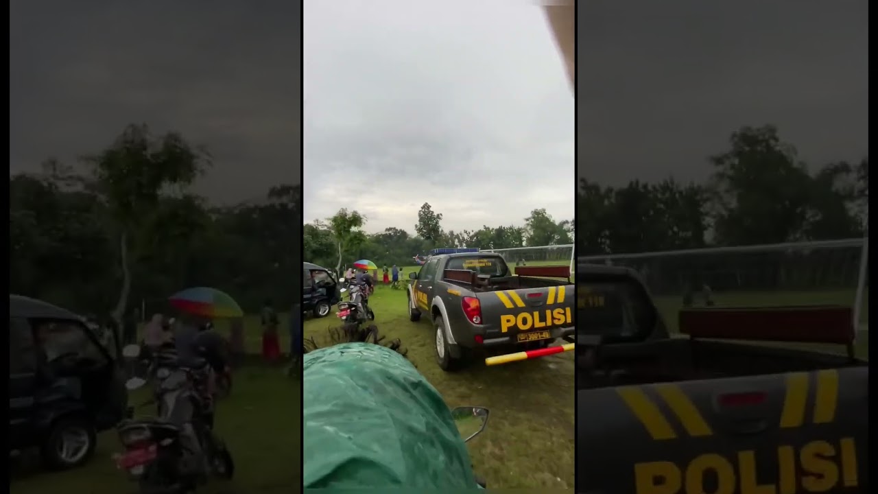 Ada helikopter turun deket rumah 