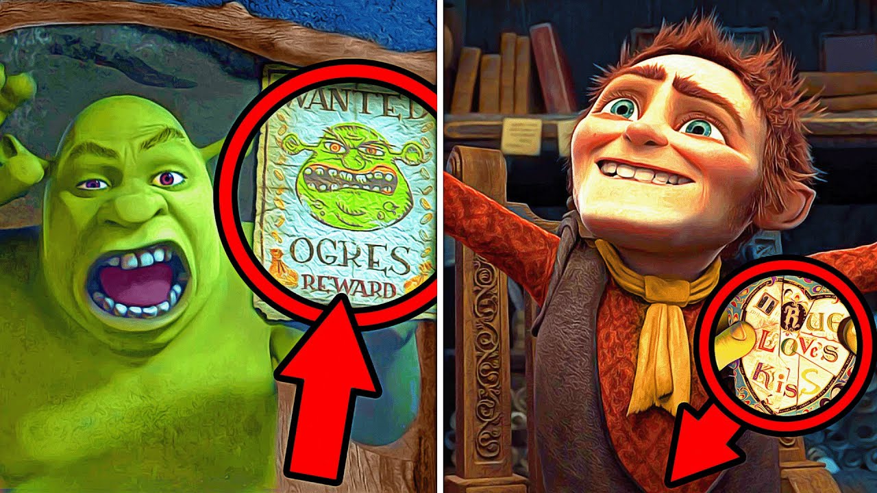 Detalles que sólo los ADULTOS notaron en SHREK PARA SIEMPRE